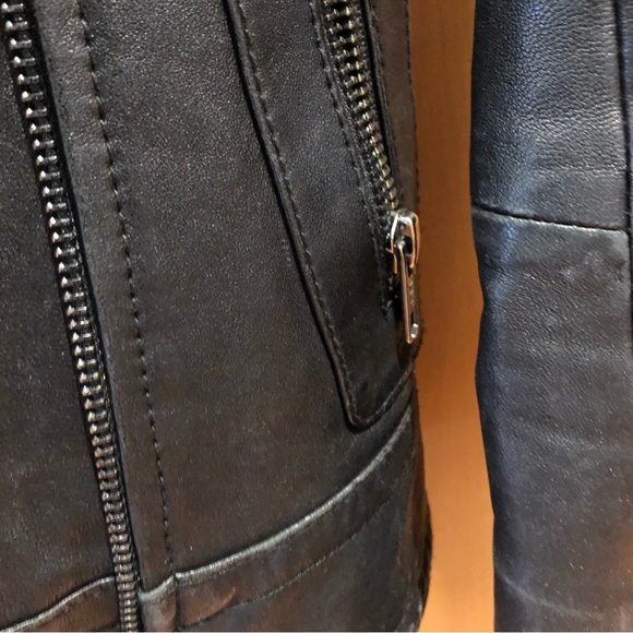 Aritzia exclusive mackage black lamb skin jacket - Picture 6 of 11